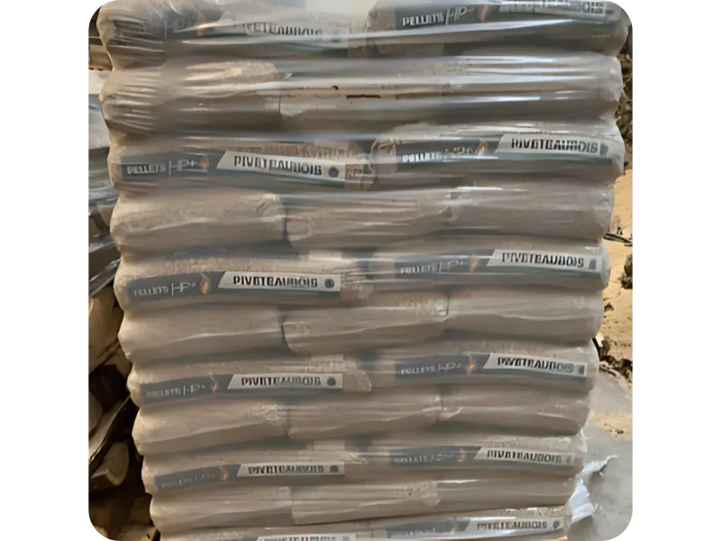 palette de bois de chauffage bain de bretagne